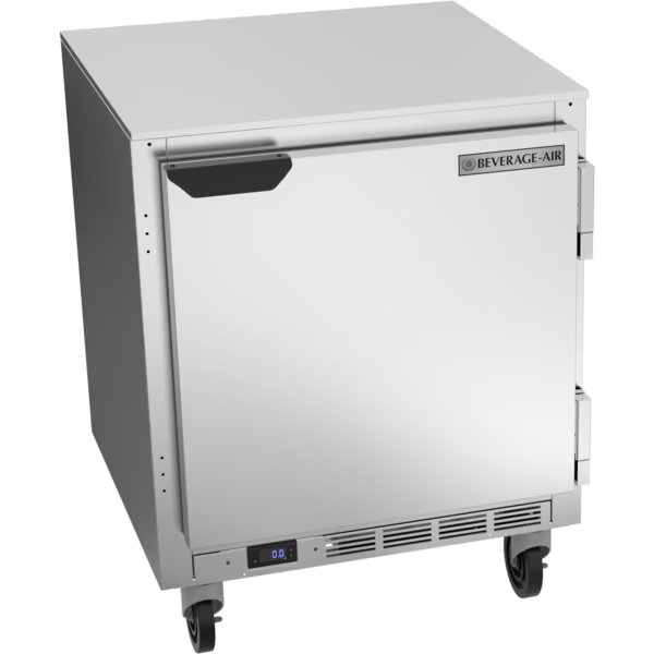 Undercounter Freezer, Shallow Depth, 5.25 cu ft., 27